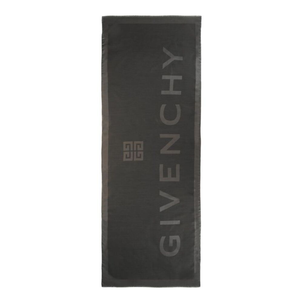 Givenchy Silk Blend 4G Scarf Womens